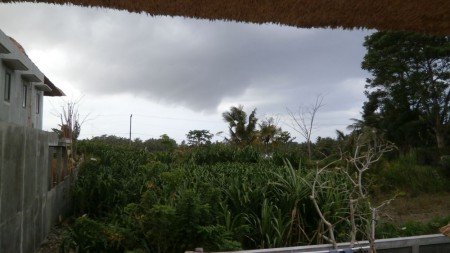 The Area behind the Villa